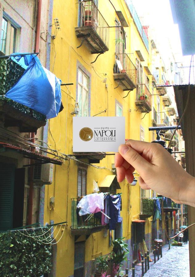 Suite Napoli Sotterranea Con Vasca Idromassaggio المظهر الخارجي الصورة